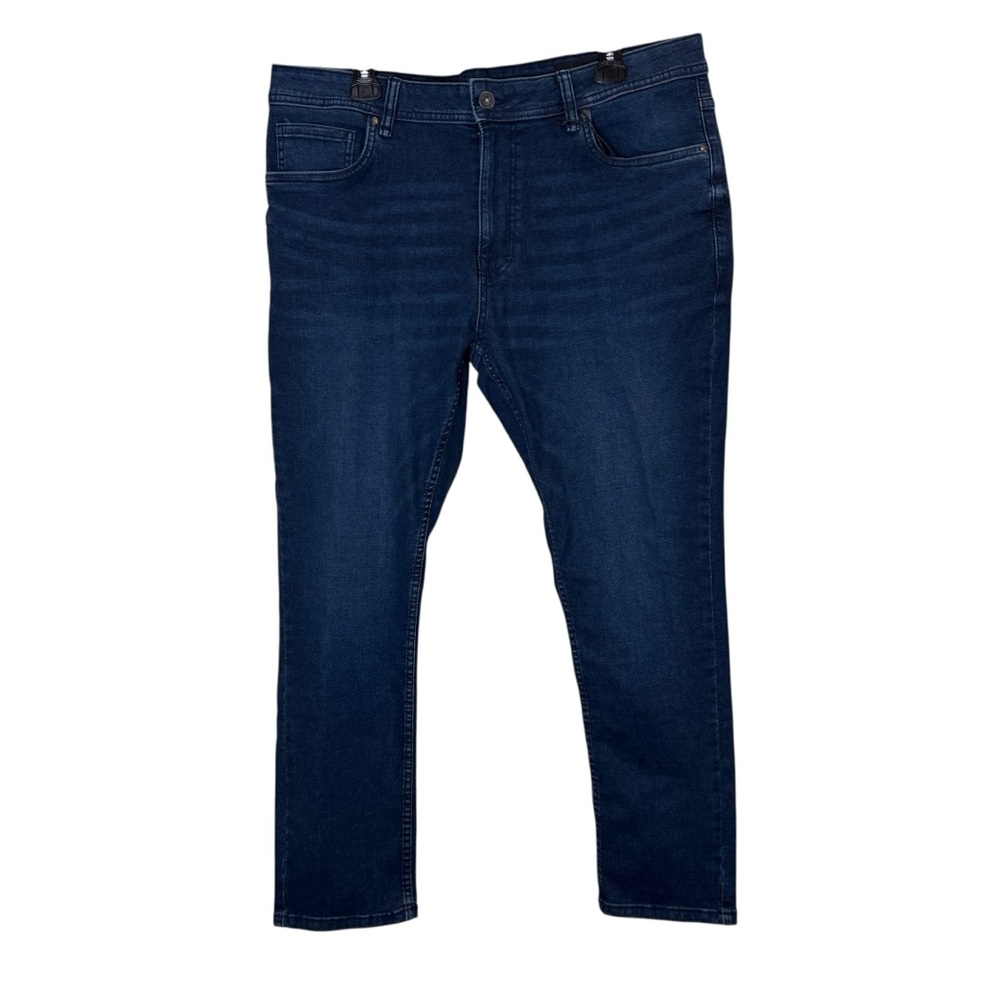 The Perfect Jean NYC Mens Dark Blue Skinny Jeans sz 38x28